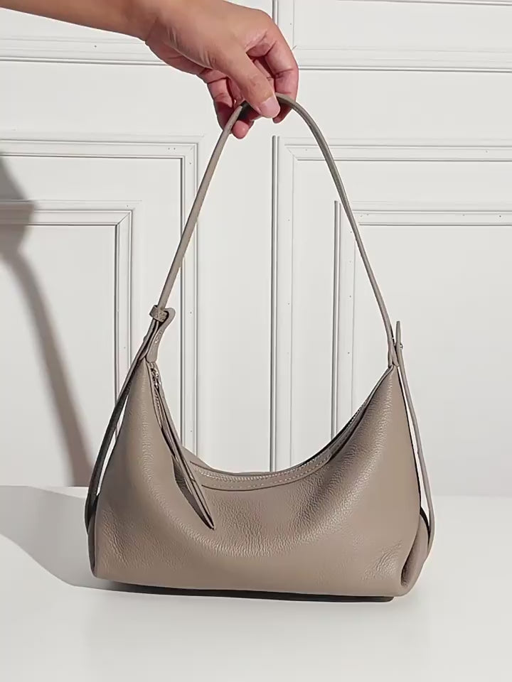 High-End Design Women's 100% Genuine Leather Single Shoulder or Crossbody Bag Balero