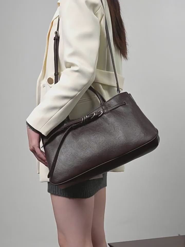 High-End Design Women's Bag 100% Genuine Leather Single Shoulder or Crossbody Bag Nebraska