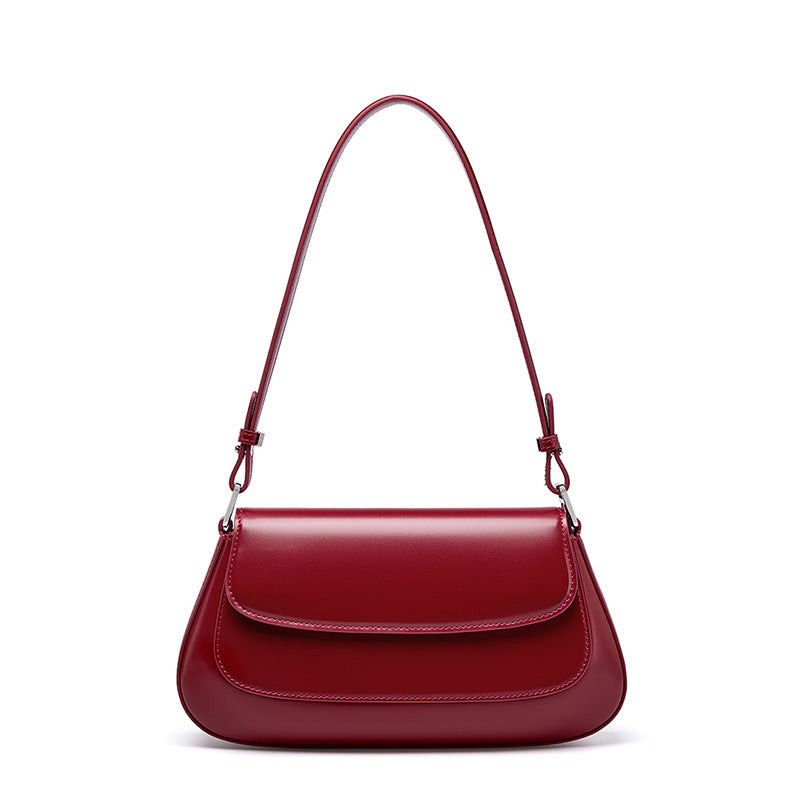 High-End Design Women's Bag 100% Genuine Leather Single Shoulder or Crossbody Bag New York