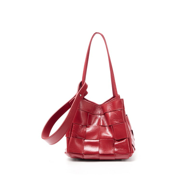 Designed Women's 100% Genuine Leather Single or Cross Shoulder Tote Bag Romano