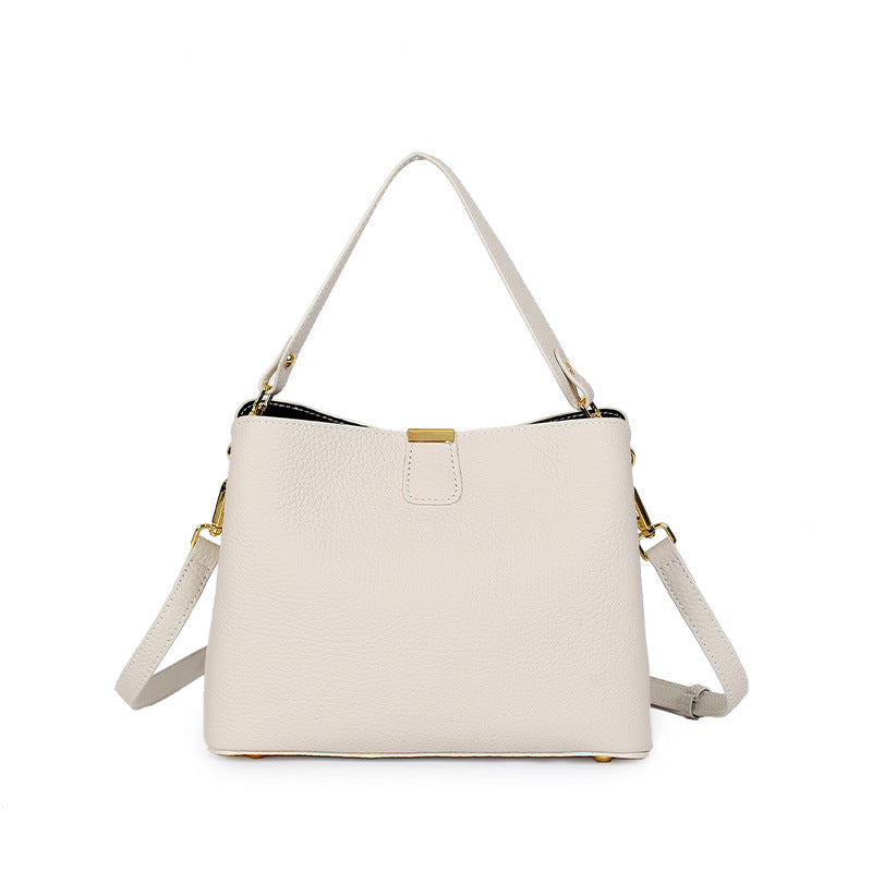 Designed Women's 100% Genuine Leather Single Shoulder or Crossbody Bag Piana