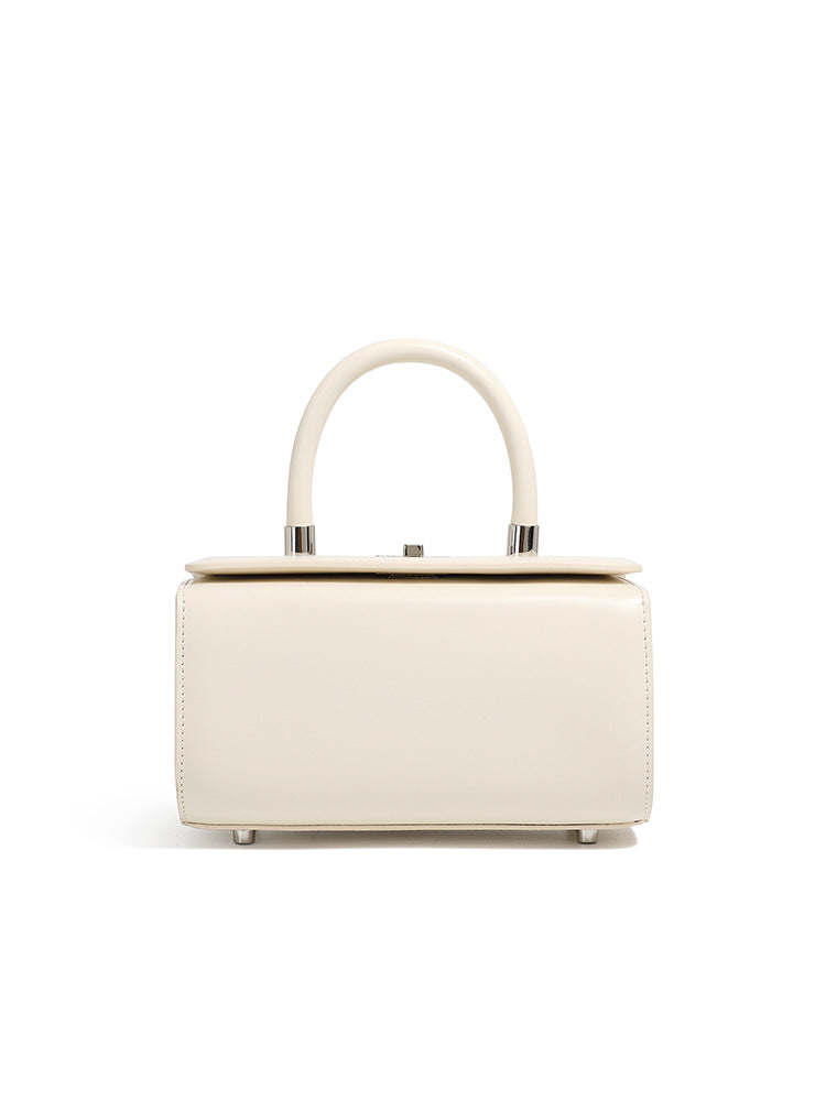 High-End Design 100% Genuine Leather Women's Small Square Box Bag Connecticut