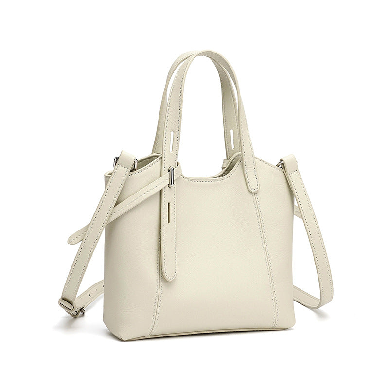 Designed Women's Bag 100% Genuine Leather Single Shoulder or Crossbody Bag Real