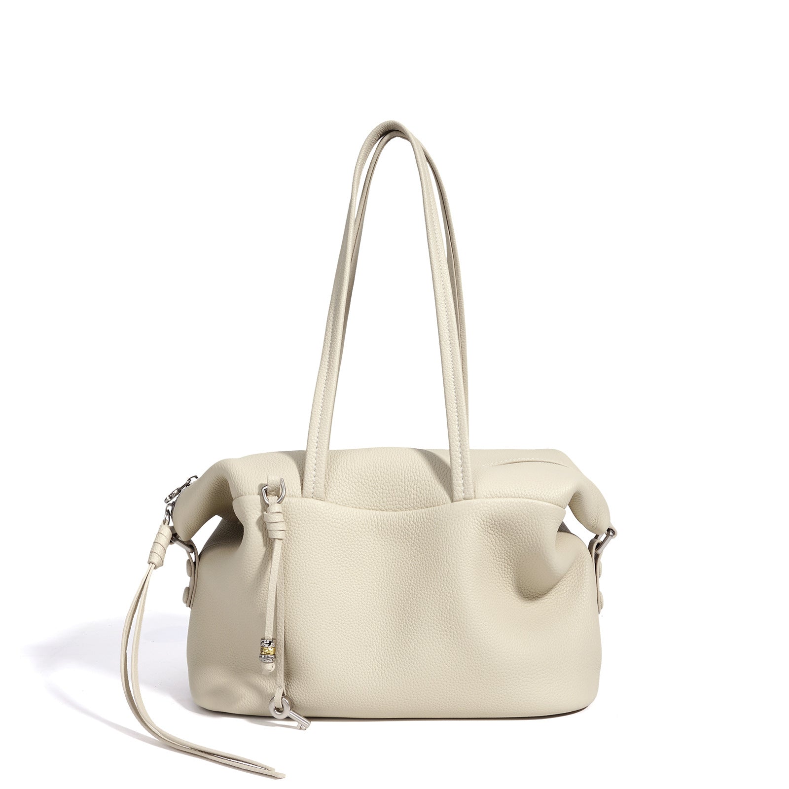 Designed Women's 100% Genuine Leather Single Shoulder or Crossbody Tote Bag Rho