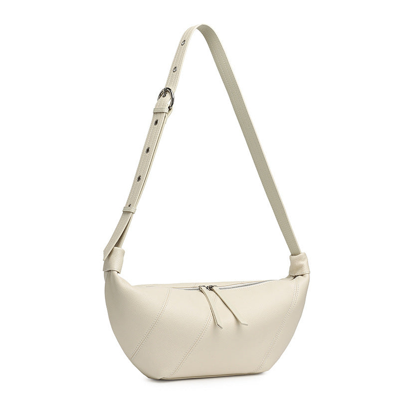 Designed Women's 100% Genuine Leather Single Shoulder or Crossbody Bag Chia