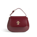 High-End Design Women's Bag 100% Genuine Leather Single Shoulder or Crossbody Capsule Bag Georgia