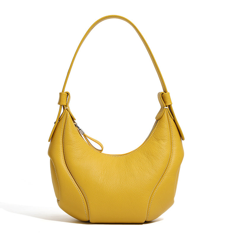 Designed Women's 100% Genuine Leather Single Shoulder or Crossbody Bag Olivia